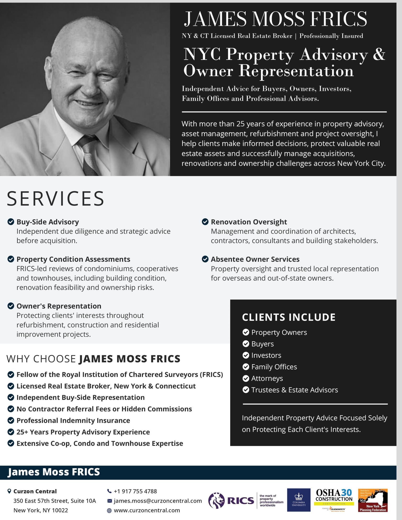 James Moss FRICS